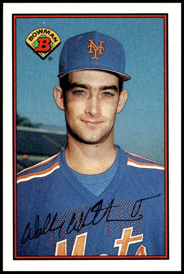 1989 Bowman Wally Whitehurst #373 (Front)