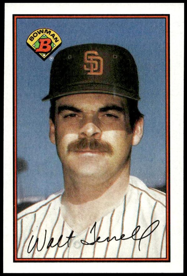 1989 Bowman Walt Terrell #445 (Front)