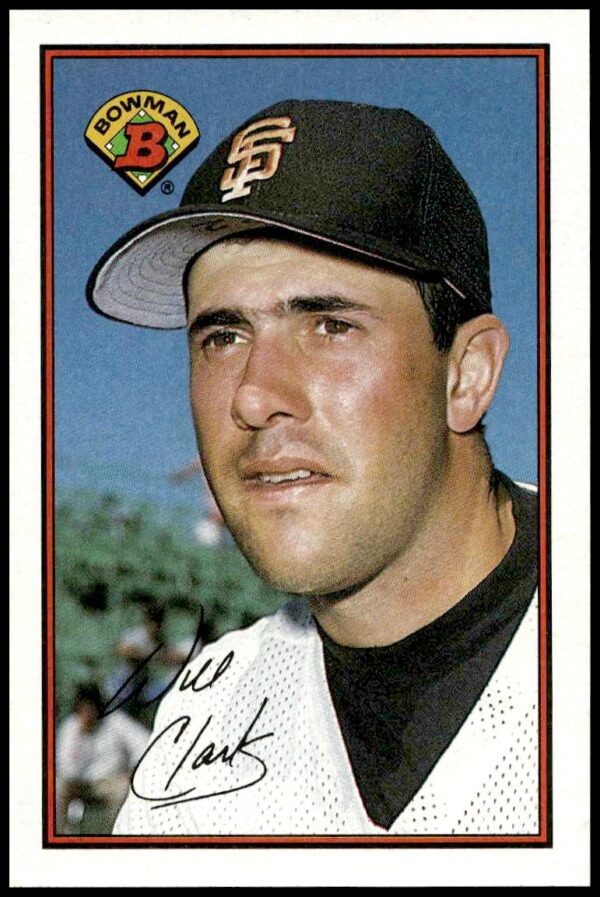 1989 Bowman Will Clark #476 (Front)