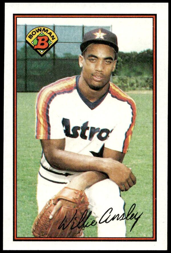 1989 Bowman Willie Ansley #332 (Front)