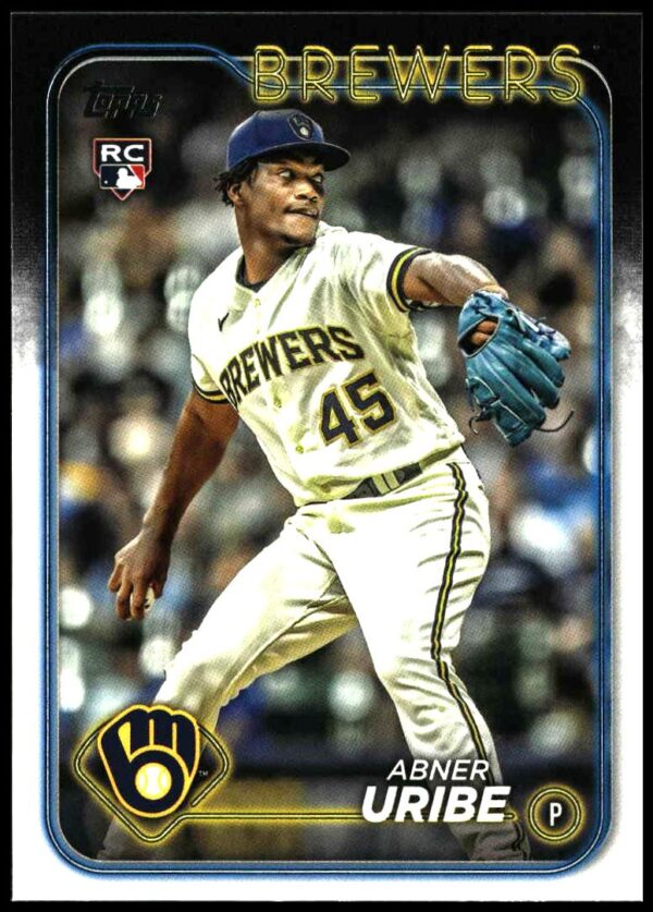 2024 Topps Series 1 Abner Uribe #310 (Front)
