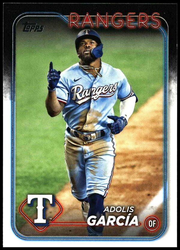 2024 Topps Series 1 Adolis García #134 (Front)