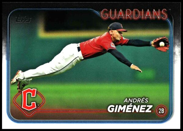 2024 Topps Series 1 Andrés Giménez #289 (Front)
