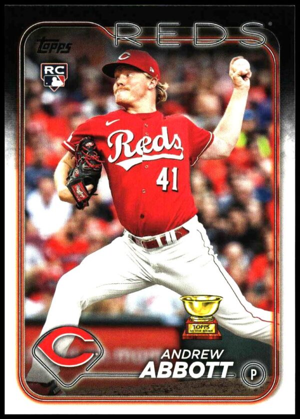 2024 Topps Series 1 Andrew Abbott #214 (Front)