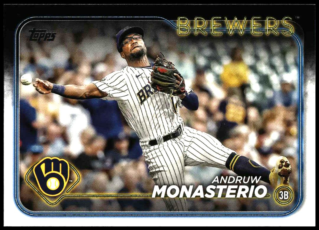2024 Topps Series 1 Andruw Monasterio #240 (Front)