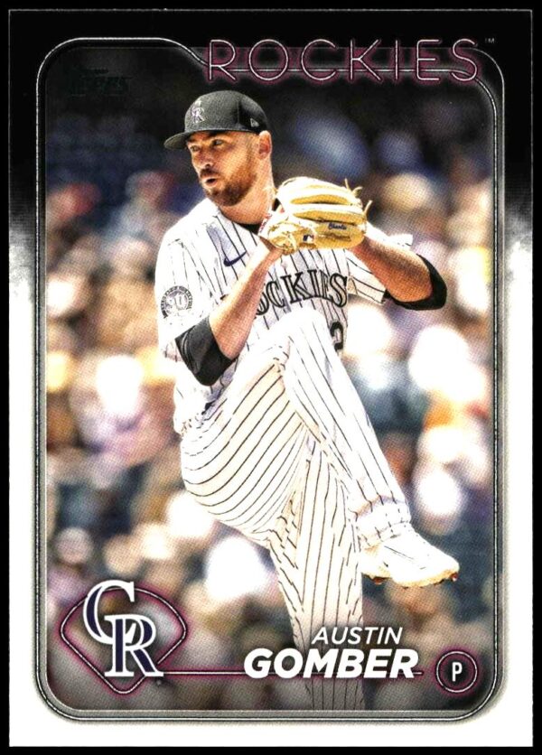 2024 Topps Series 1 Austin Gomber #340 (Front)