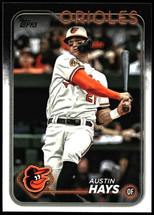 2024 Topps Series 1 Austin Hays #307 (Front)