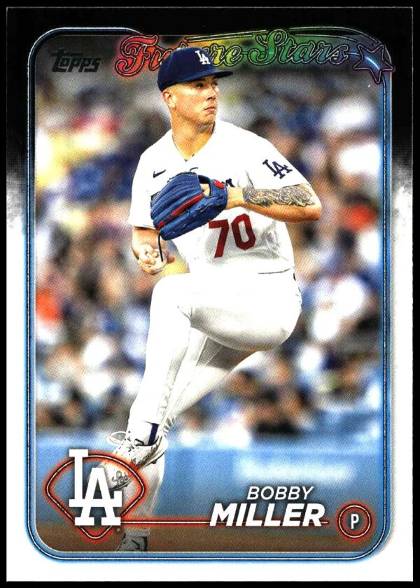 2024 Topps Series 1 Bobby Miller #115 (Front)
