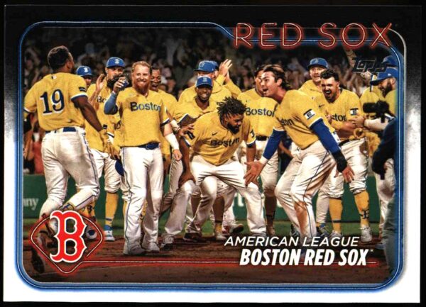 2024 Topps Series 1 Boston Red Sox #288 (Front)
