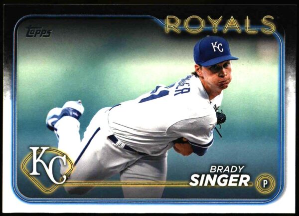 2024 Topps Series 1 Brady Singer #173 (Front)