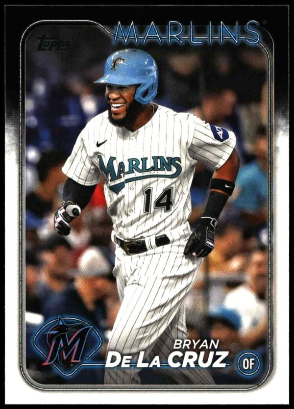 2024 Topps Series 1 Bryan De La Cruz #215 (Front)