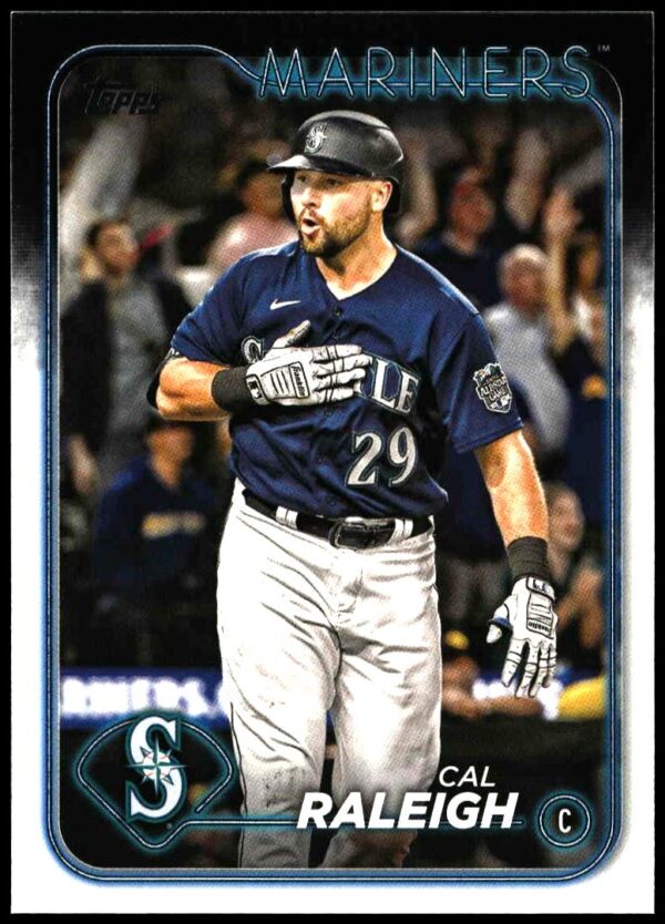 2024 Topps Series 1 Cal Raleigh #122 (Front)