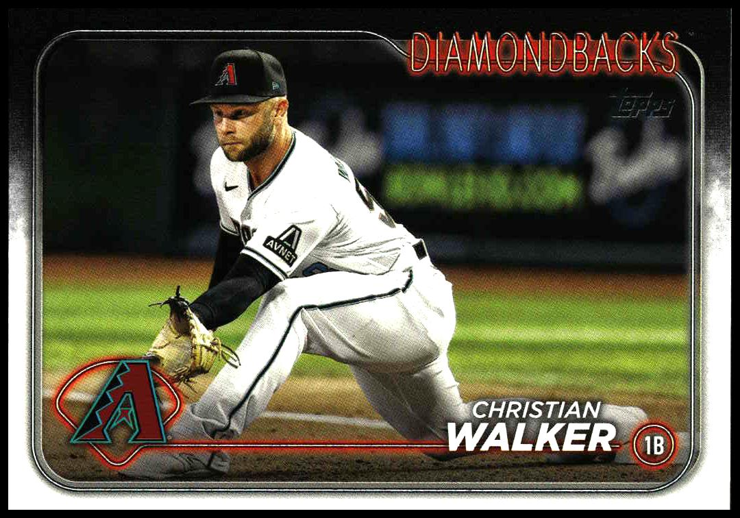 2024 Topps Series 1 Christian Walker #63 (Front)