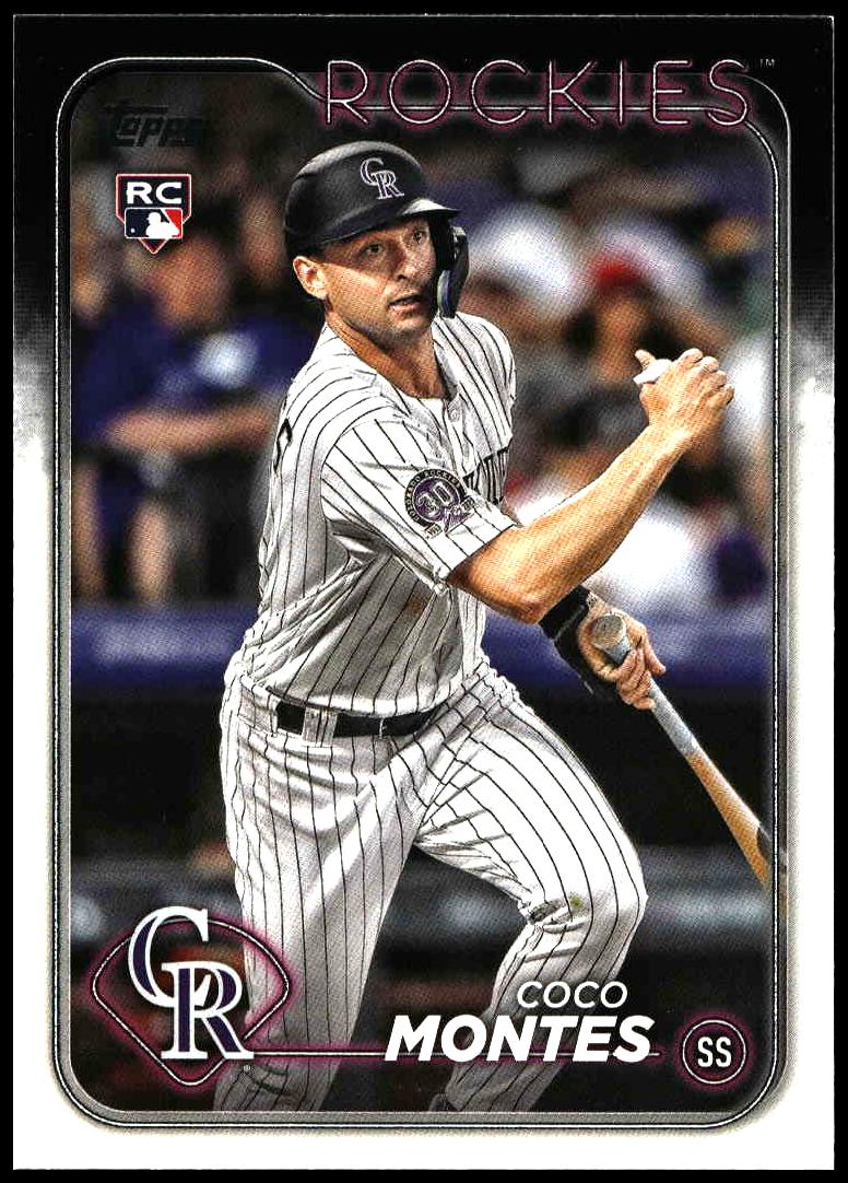 2024 Topps Series 1 Coco Montes #92 (Front)