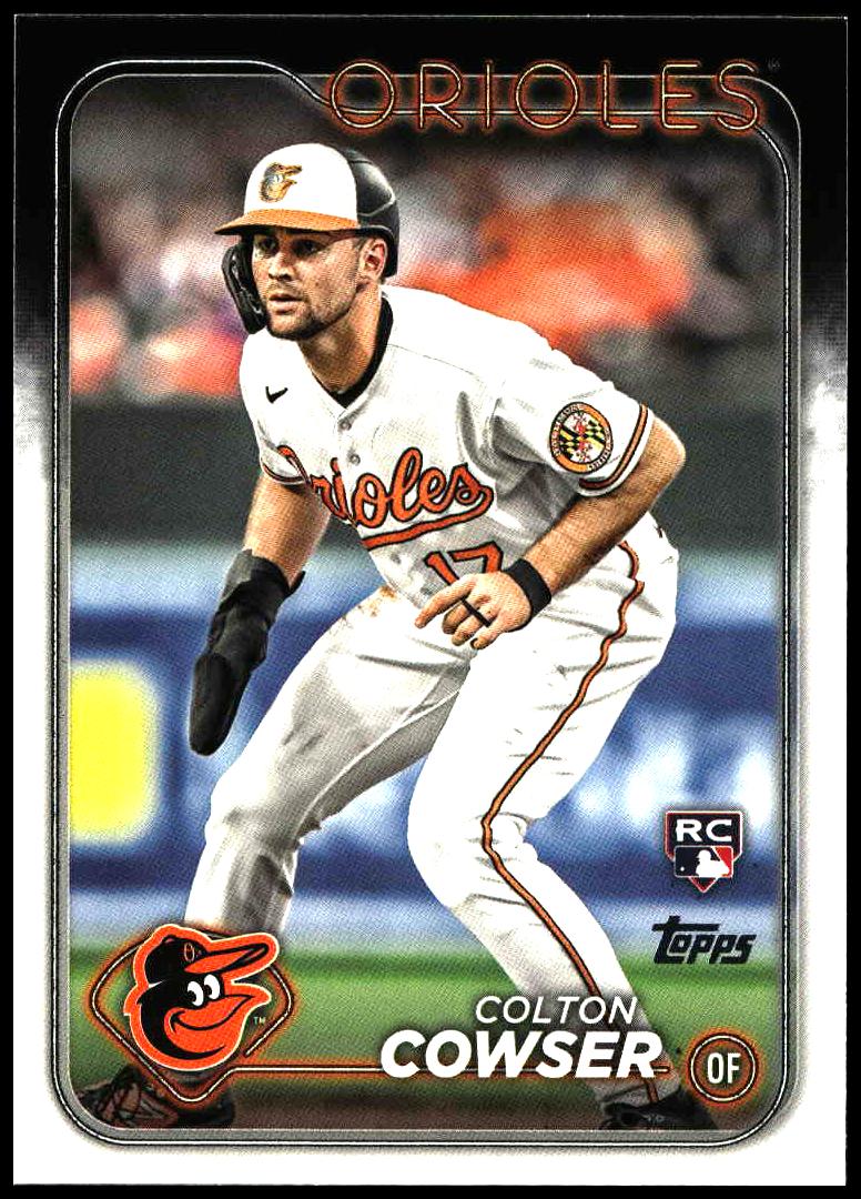 2024 Topps Series 1 Colton Cowser #257 (Front)