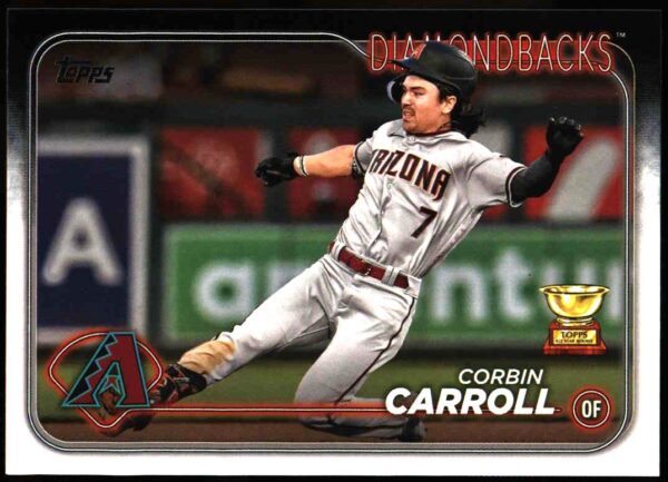 2024 Topps Series 1 Corbin Carroll #156 (Front)