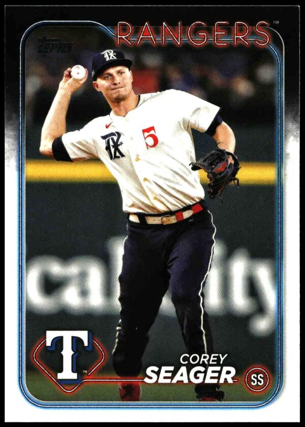 2024 Topps Series 1 Corey Seager #150 (Front)