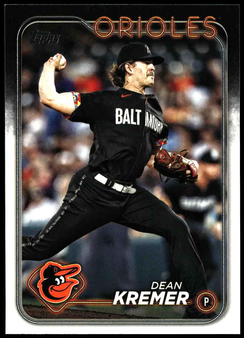 2024 Topps Series 1 Dean Kremer #336 (Front)
