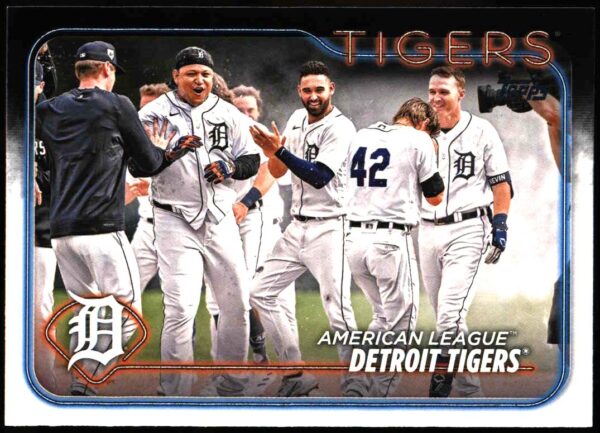2024 Topps Series 1 Detroit Tigers #6 (Front)