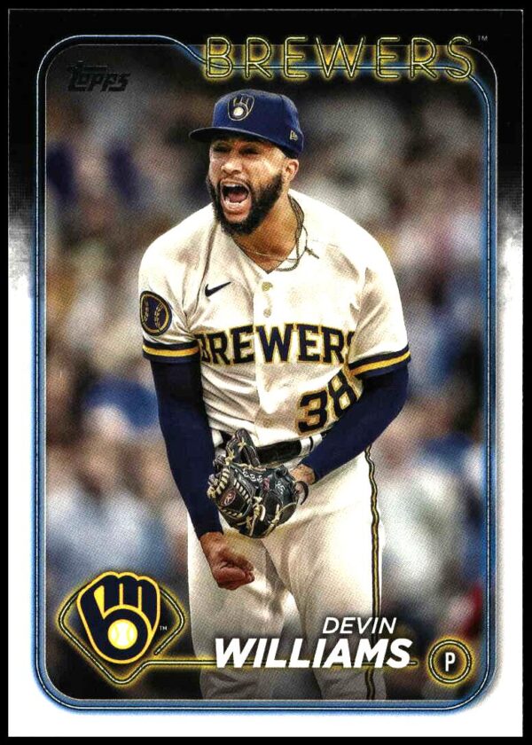 2024 Topps Series 1 Devin Williams #135 (Front)