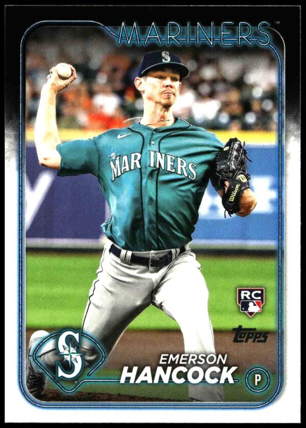 2024 Topps Series 1 Emerson Hancock #39 (Front)