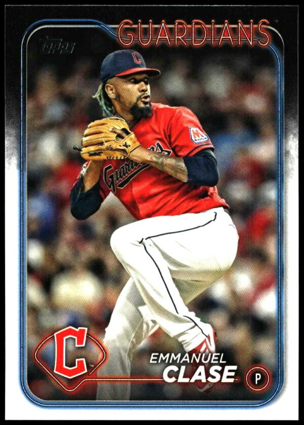 2024 Topps Series 1 Emmanuel Clase #116 (Front)