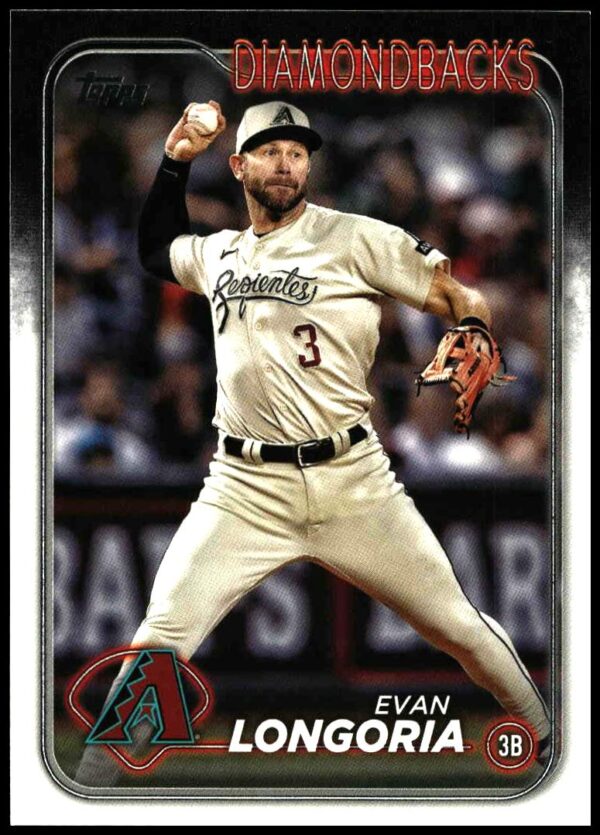 2024 Topps Series 1 Evan Longoria #304 (Front)