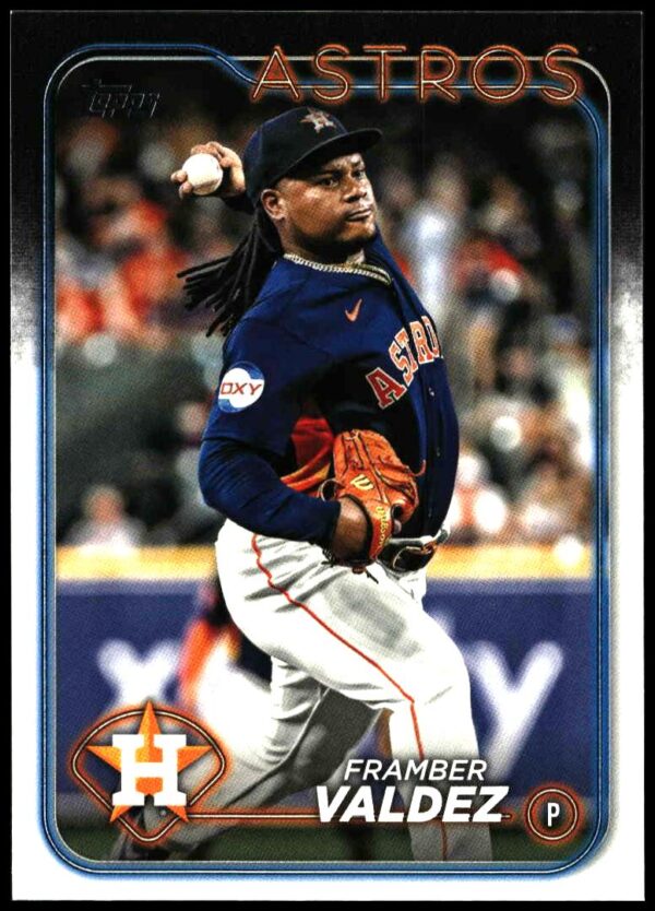 2024 Topps Series 1 Framber Valdez #220 (Front)