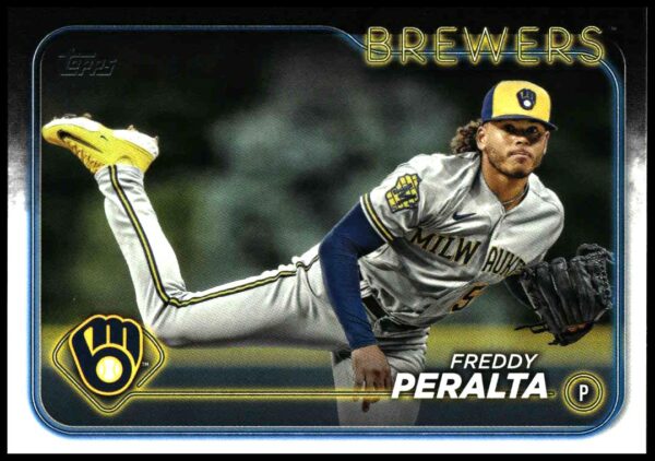 2024 Topps Series 1 Freddy Peralta #26 (Front)