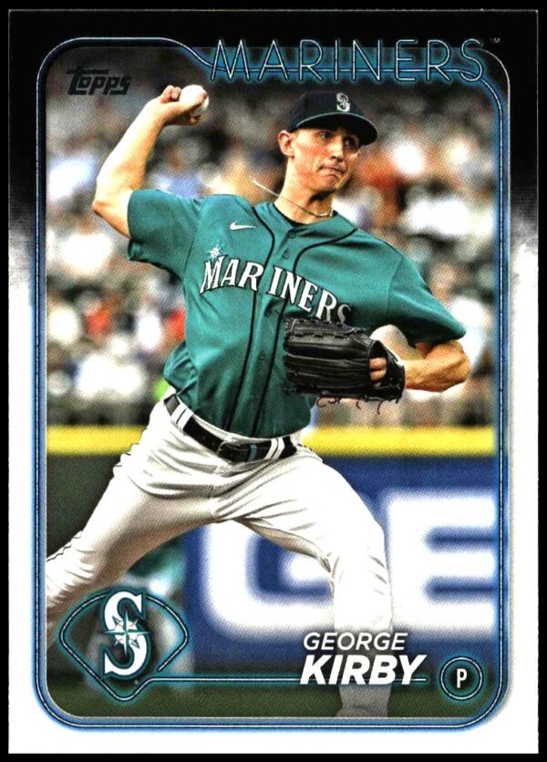 2024 Topps Series 1 George Kirby #75 (Front)