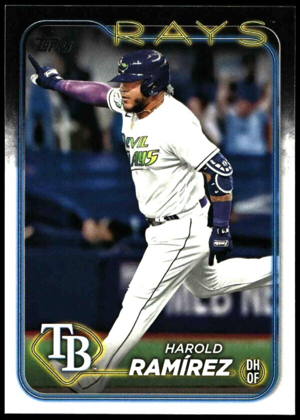 2024 Topps Series 1 Harold Ramírez #256 (Front)