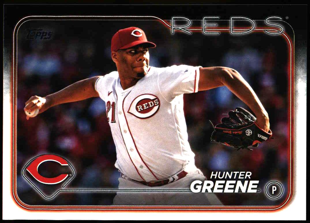 2024 Topps Series 1 Hunter Greene #119 (Front)