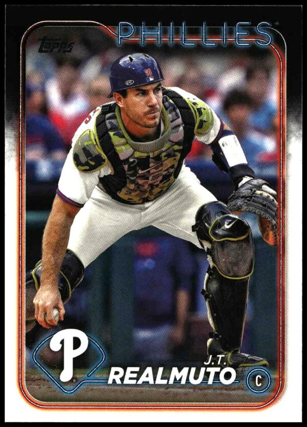 2024 Topps Series 1 J.T. Realmuto #194 (Front)