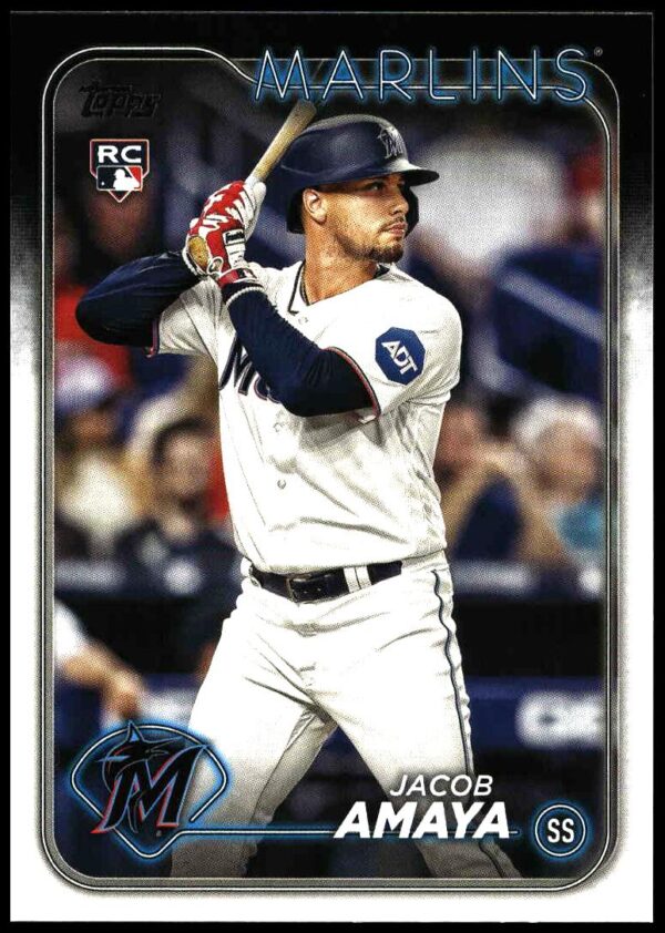 2024 Topps Series 1 Jacob Amaya #144 (Front)