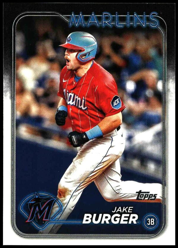 2024 Topps Series 1 Jake Burger #125 (Front)