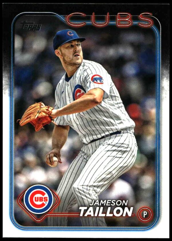 2024 Topps Series 1 Jameson Taillon #182 (Front)