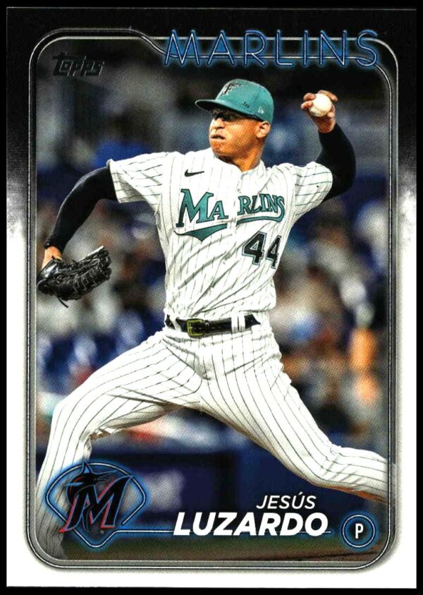 2024 Topps Series 1 Jesú Luzardo #123 (Front)