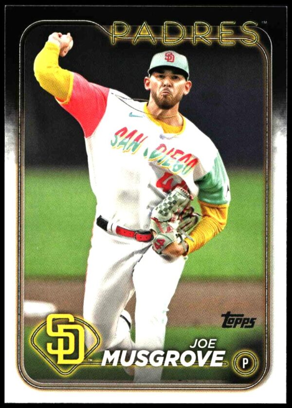 2024 Topps Series 1 Joe Musgrove #205 (Front)