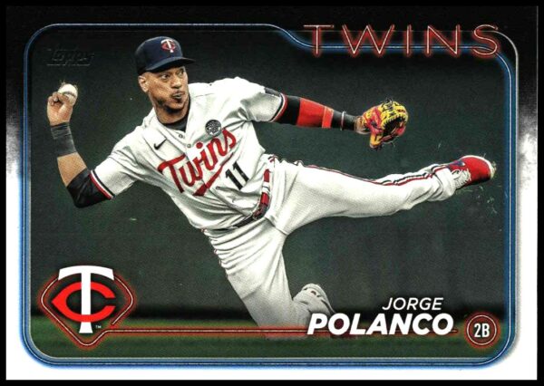 2024 Topps Series 1 Jorge Polanco #67 (Front)
