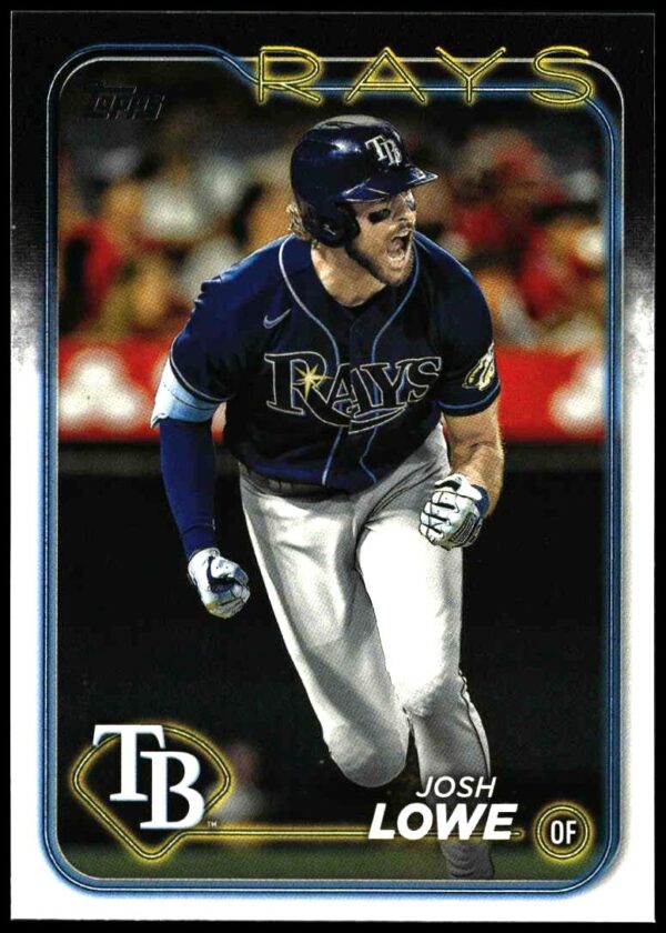 2024 Topps Series 1 Josh Lowe #253 (Front)