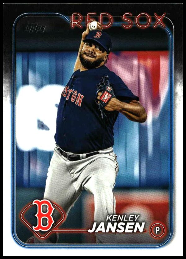 2024 Topps Series 1 Kenley Jansen #267 (Front)