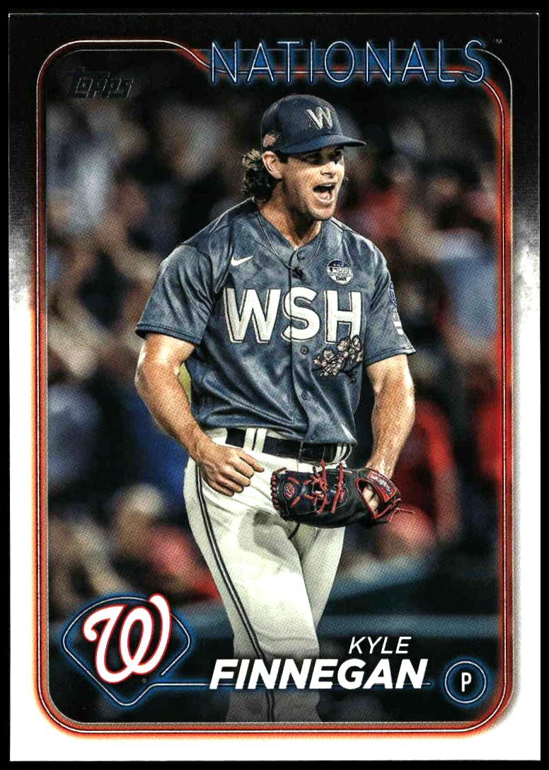 2024 Topps Series 1 Kyle Finnegan #153 (Front)