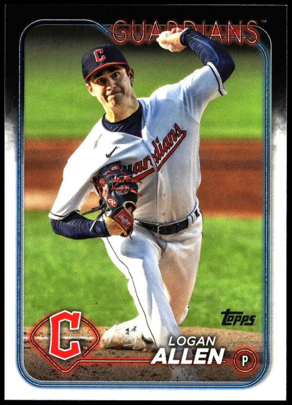 2024 Topps Series 1 Logan Allen #339 (Front)