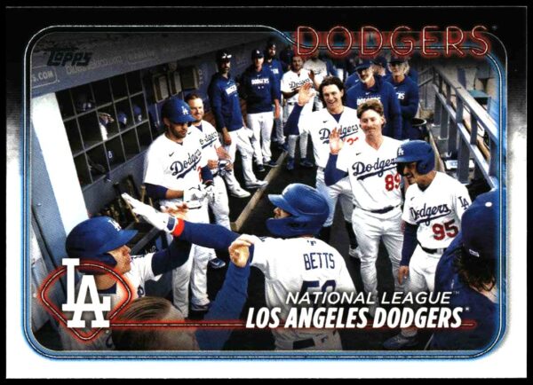2024 Topps Series 1 Los Angeles Dodgers #183 (Front)