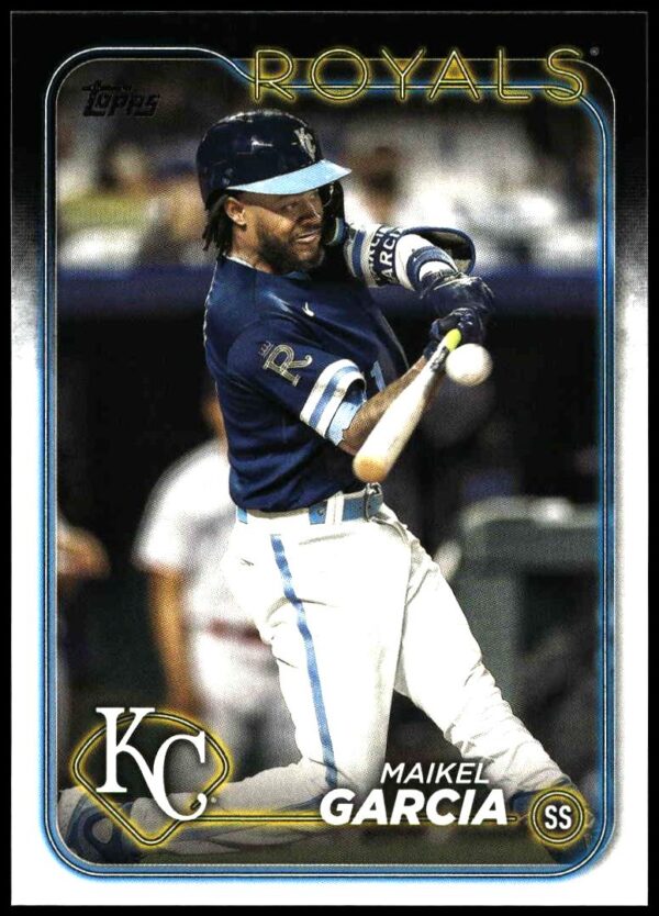 2024 Topps Series 1 Maikel Garcia #342 (Front)