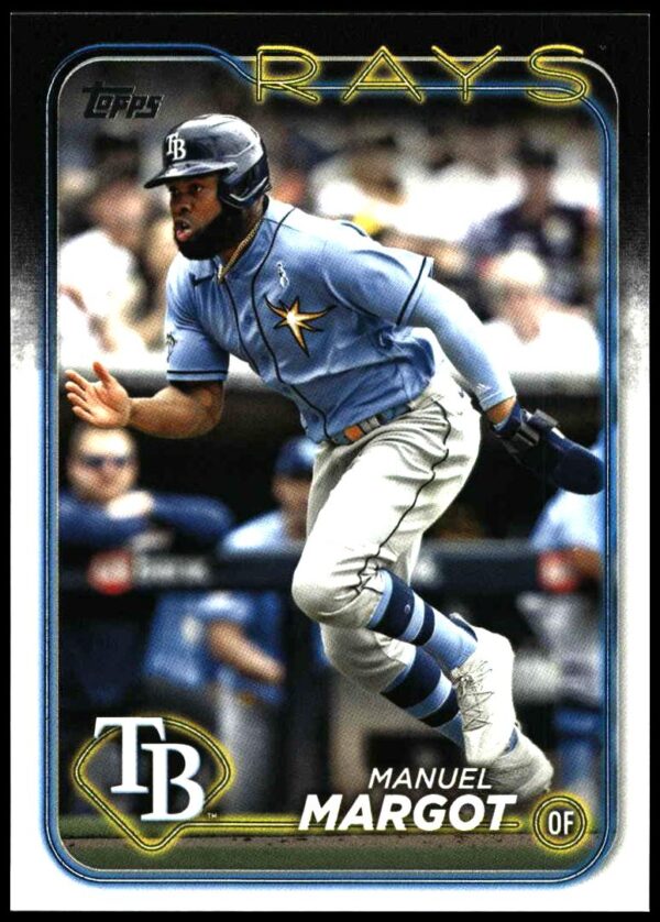 2024 Topps Series 1 Manuel Margot #347 (Front)