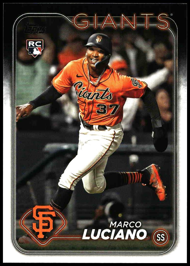 2024 Topps Series 1 Marco Luciano #232 (Front)