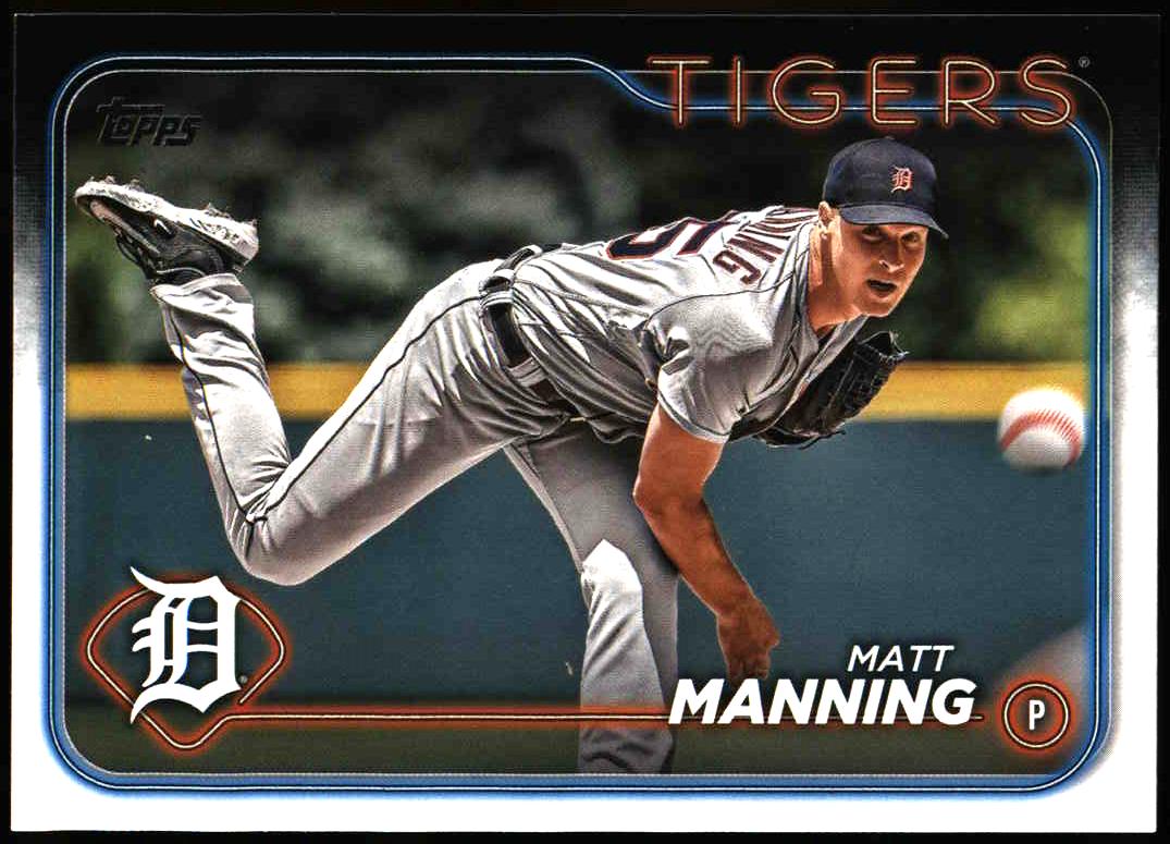 2024 Topps Series 1 Matt Manning #277 (Front)