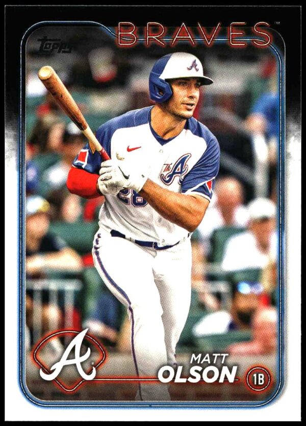 2024 Topps Series 1 Matt Olson #350 (Front)