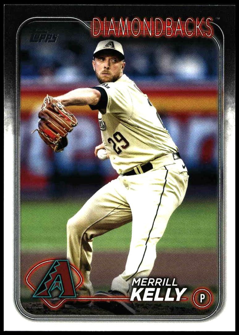 2024 Topps Series 1 Merrill Kelly #112 (Front)